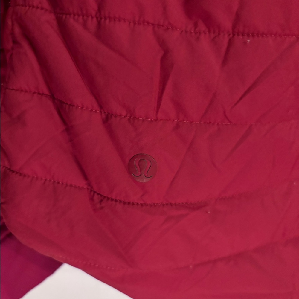 Lululemon Puffer Jacket 'Switch Please' REVERSIBLE Pink Size L - Picture 6 of 9